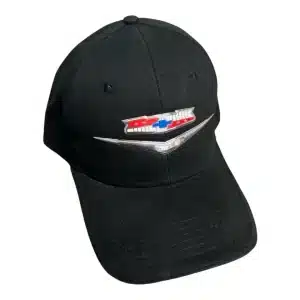 Chevy Tri-Five Bel Air Hat - Black w/ Liquid Metal Emblem