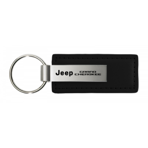 Black Leather Jeep Grand Cherokee Keychain - GoodSpeedUSA