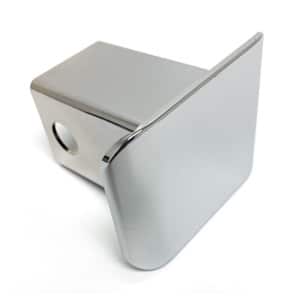 Blank Chrome Plastic Trailer Tow Hitch Plug Cover - For 2'' Hitch Receivers - GoodSpeedUSA