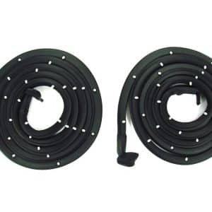Pair Door Weatherstrip Seals For 1955-1957 Chevy Bel Air (2DR Hardtop & Conv.) - GoodSpeedUSA