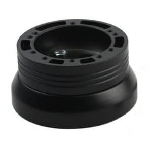 Black 5 6 Hole Steering Wheel Hub Adapter for 1970-1973 Chevy GMC Truck/Van - GoodSpeedUSA