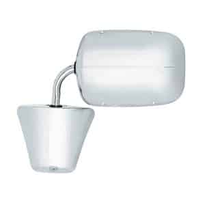 United Pacific Stainless Steel Exterior Door Mirror For 1973-1991 GMC Truck - GoodSpeedUSA