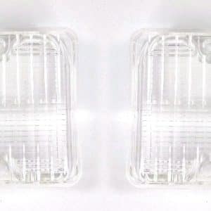 Pair 1967-72 Suburban Backup Lens, Clear Reverse Lamp Lenses - GoodSpeedUSA