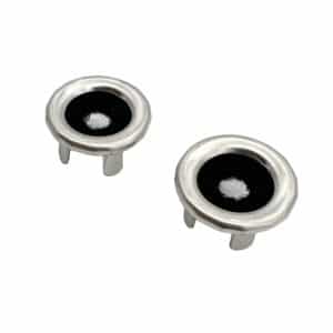 OER Pair Door Lock Knob Ferrules For 1973-1991 Chevy Pickup Truck - GoodSpeedUSA