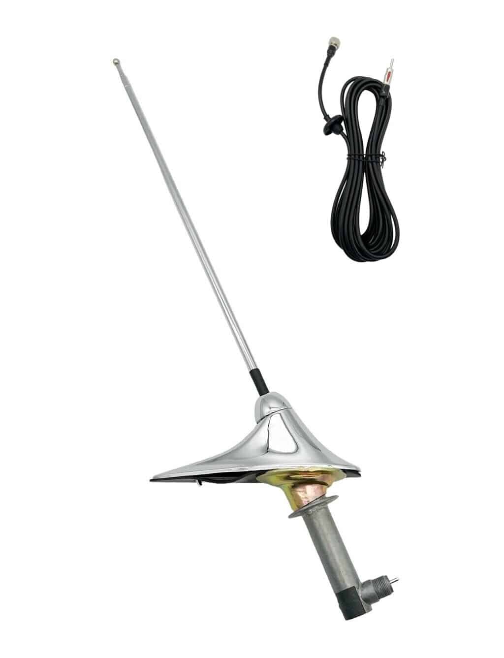 Rear Radio Antenna Assembly w/ Cable For 1958 Chevy Full Size Passenger Car - GoodSpeedUSA