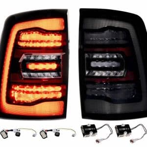 Morimoto XB LED Tail Lights SMOKED Lens For 2019-2022 Ram 2500 & 3500 - GoodSpeedUSA