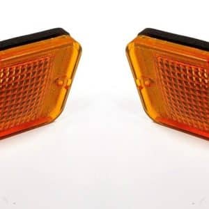(Pair) Amber Side Marker Lights 1968-72 Chevy / GMC Truck Turn Signals - GoodSpeedUSA