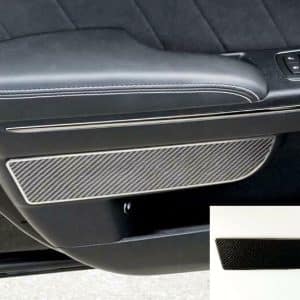 Front Door Panel Trim Badges w/ Carbon Fiber for 2011-2018 Dodge Charger - GoodSpeedUSA