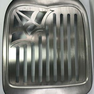 Radiator Grill Shell w/ Bars Spider Web Steel Insert For 1928-1929 Ford Model A - GoodSpeedUSA