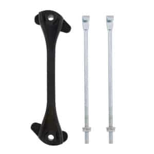 Battery Tray Hold Down Clamp & J Bolts For 1970-1977 Ford Bronco & 1965-72 Truck - GoodSpeedUSA