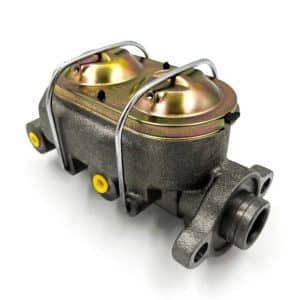 Universal GM Style Cast Iron Master Cylinder 1" Bore; 3/8" Ports On Both Sides - GoodSpeedUSA