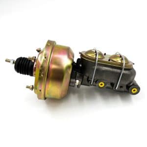 Universal Zinc 7" Single Power Brake Booster & Cast Master Cylinder For Hod Rods - GoodSpeedUSA