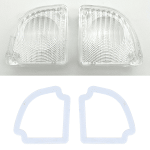 Bullseye Reverse Light Back Up Lenses w/ Gaskets 1967-1972 Chevrolet / GMC Truck - GoodSpeedUSA