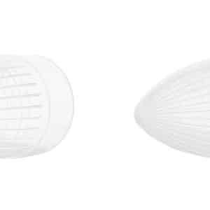 Pair Clear Tail Light Lamp Lenses For 1959 Cadillac - GoodSpeedUSA