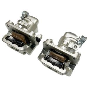 LH & RH Plain Rear Brake Calipers w/ Pads For 1994-1998 Ford Mustang SVT Cobra - GoodSpeedUSA