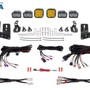 Stage Series LED Fog Pocket Light Kit for 2021-2025 Ford Bronco - Yellow Max - GoodSpeedUSA