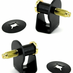 Pair Door Latch Lock Strikers Bolts For 1983-1993 Ford Mustang - GoodSpeedUSA