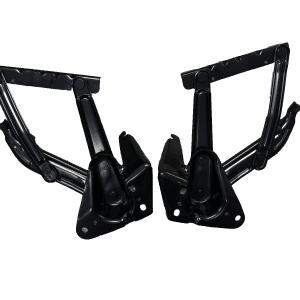 Hood Hinges For 1967-1972 Chevrolet GMC Pickup Truck Pair Black - GoodSpeedUSA