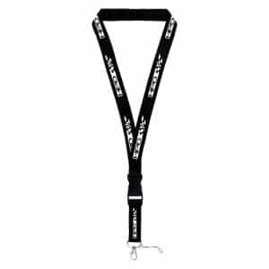Universal White Honda HPD Logo On Black Keychain Lanyard (Licensed) - GoodSpeedUSA