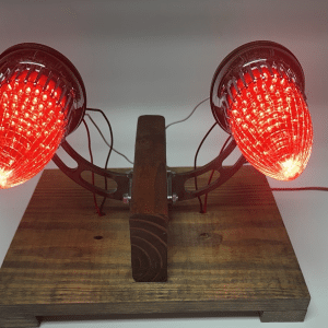 Pair LED 1959 Cadillac Tail Lights w/ Custom Curved Slotted Brackets Hotrod - GoodSpeedUSA
