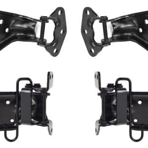 LH & RH Upper & Lower Door Hinge Set For 1971-1973 Ford Mustang - GoodSpeedUSA