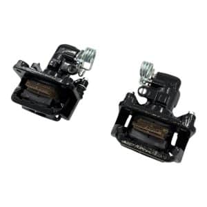 LH & RH Black Rear Brake Calipers w/ Pads For 1994-1998 Ford Mustang SVT Cobra - GoodSpeedUSA