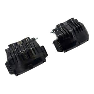 LH & RH Black Front Brake Calipers w/ Pads For 1994-1998 Ford Mustang SVT Cobra - GoodSpeedUSA