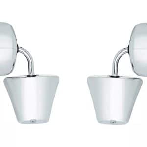 Pair (2) Stainless Steel Exterior Door Mirrors For 1973-1991 Chevy Truck - GoodSpeedUSA