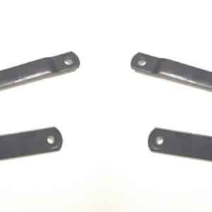 Pair Hood Hinges & Support Links for 1947-55 Chevy 1st Series Pickup - GoodSpeedUSA