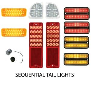 Complete LED Light Kit for 1971-1972 Chevy Truck w/ Tail Turn Reverse & Marker - GoodSpeedUSA