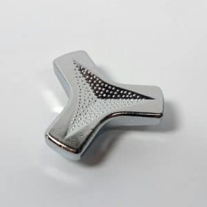 Chrome Tri Bar Air Cleaner Wing Nut 1/4"-20 Thread - GoodSpeedUSA