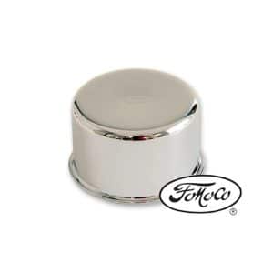 Scott Drake Chrome FoMoCo Push-On Valve Cover Oil Cap For Small Block Ford V8 - GoodSpeedUSA