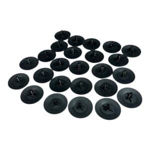 (Qty/25) 1970-2002 GM 2" Hood Insulation Pad Fastener Clips GM3977775 - GoodSpeedUSA