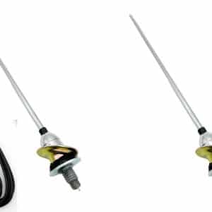 LH & RH Rear Radio Antennas For 1963-1964 Chevy Full Size Passenger Car - GoodSpeedUSA