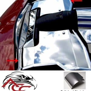 Radiator Cover – 2005–2007 C6 Corvette – Polished Stainless Steel - GoodSpeedUSA
