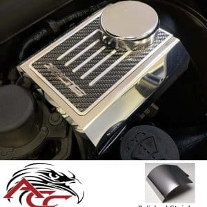 Master Cylinder Cover w/ Carbon Fiber Z06 Top – 2014–2019 C7 Z06 – Automatic - GoodSpeedUSA