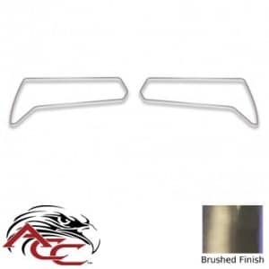 Tail Light Trim Rings Brushed – 2014–2019 C7 Corvette Stingray – Qty 2 - GoodSpeedUSA