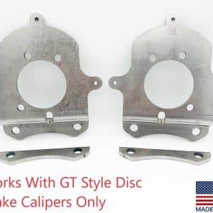 1979-1993 Mustang Rear Disc Brake Adapter Brackets 5 Lug For 94-04 GT Caliper - GoodSpeedUSA