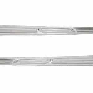Pair (2) Chrome Door Sill Plates for 1967-72 Chevy / GMC Pickup Trucks - GoodSpeedUSA