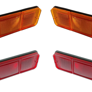 Set Red & Amber Side Marker Lights No Trim For 1968-1972 Chevy / GMC Truck - GoodSpeedUSA