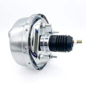 Universal Chrome 7" Single Power Brake Booster For Hod Rods - GoodSpeedUSA