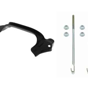 Battery Tray Hold Down Clamp w/ J Bolts For 1966-1977 Bronco, & 1967-70 Mustang - GoodSpeedUSA