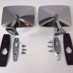 Pair Rear View Mirrors For 1973-1987 Chevrolet Truck Driver & Passenger Side - GoodSpeedUSA