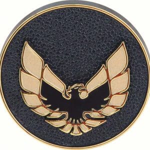 OER Black & Gold Door Panel Emblem For 1976-1981 Pontiac Firebird - GoodSpeedUSA