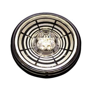 4" Round White LED/Clear Lens "Abyss" Backup Reverse Light - GoodSpeedUSA