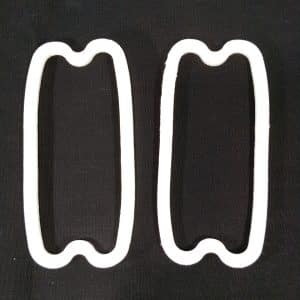 PAIR CHEVY GMC TAIL LIGHT LENS GASKET FLEETSIDE TRUCKS 1960-1966 - GoodSpeedUSA