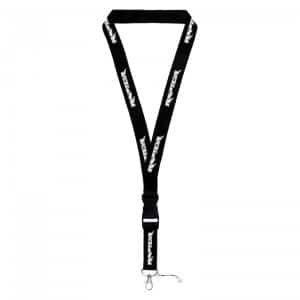 Universal White Ford Raptor Logo On Black Keychain Lanyard (Licensed) - GoodSpeedUSA