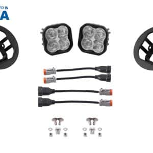 SS3 Pro LED Fog Light White w/Amber Backlight for 13-19 Subaru Outback - GoodSpeedUSA