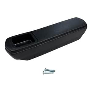 Black Rear LH Bench Seat Arm Rest For 1969-72 Chevy Suburban Blazer Jimmy - GoodSpeedUSA